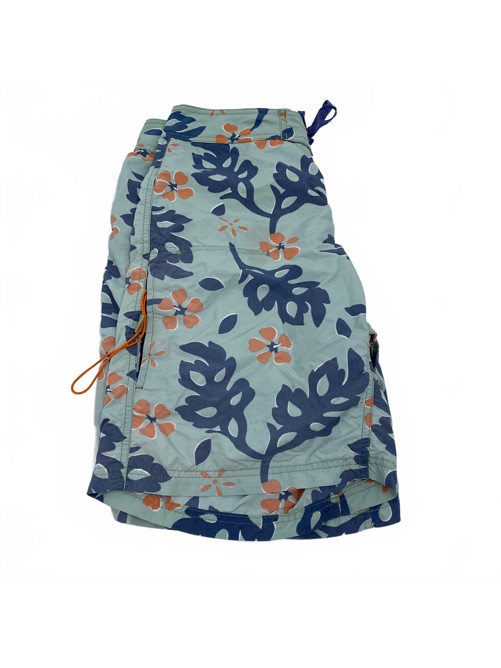 Patagonia Blue Floral Swim Trunks | Regular 29 Men’s Summer Polyamide - Picture 9 of 9